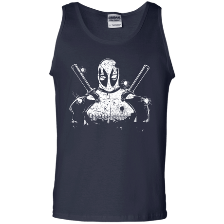 T-Shirts Navy / S Shadow of Mercenary Men's Tank Top