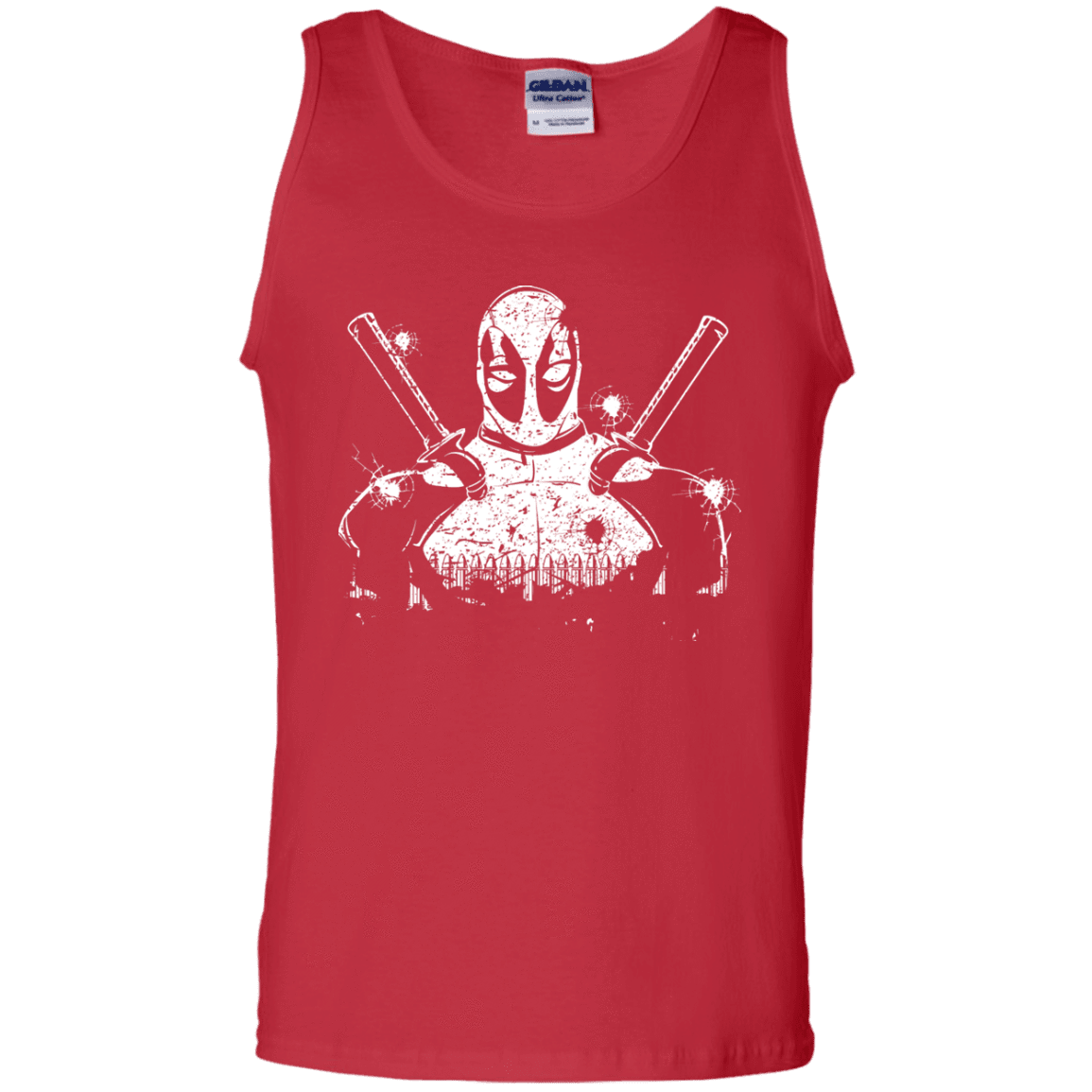 T-Shirts Red / S Shadow of Mercenary Men's Tank Top
