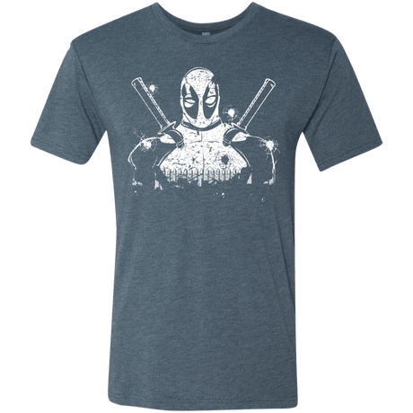 T-Shirts Indigo / S Shadow of Mercenary Men's Triblend T-Shirt