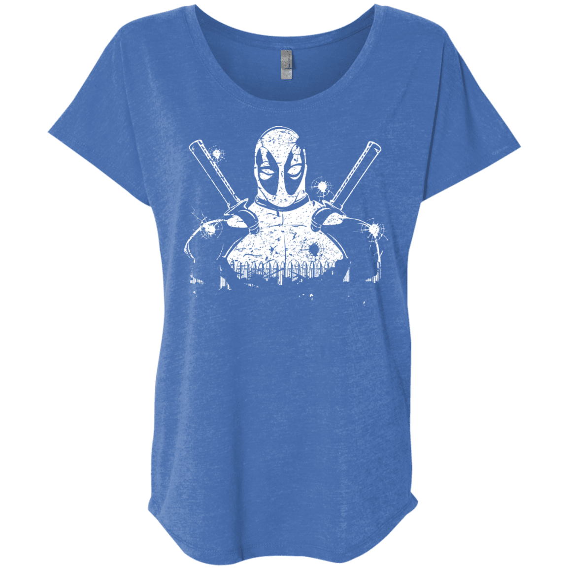 T-Shirts Vintage Royal / X-Small Shadow of Mercenary Triblend Dolman Sleeve