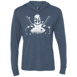 T-Shirts Indigo / X-Small Shadow of Mercenary Triblend Long Sleeve Hoodie Tee