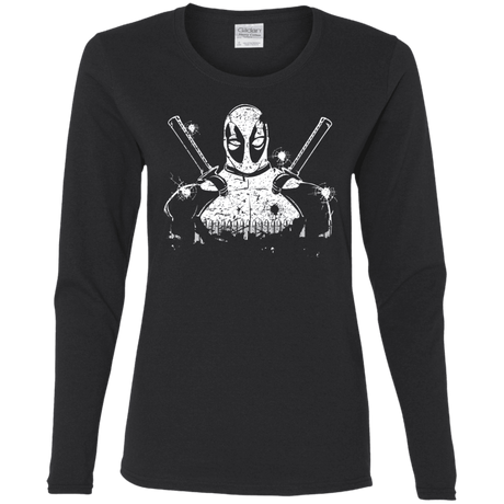 T-Shirts Black / S Shadow of Mercenary Women's Long Sleeve T-Shirt