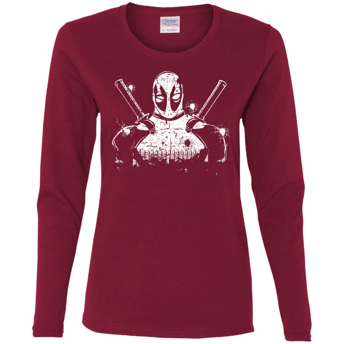 T-Shirts Cardinal / S Shadow of Mercenary Women's Long Sleeve T-Shirt