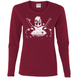 T-Shirts Cardinal / S Shadow of Mercenary Women's Long Sleeve T-Shirt