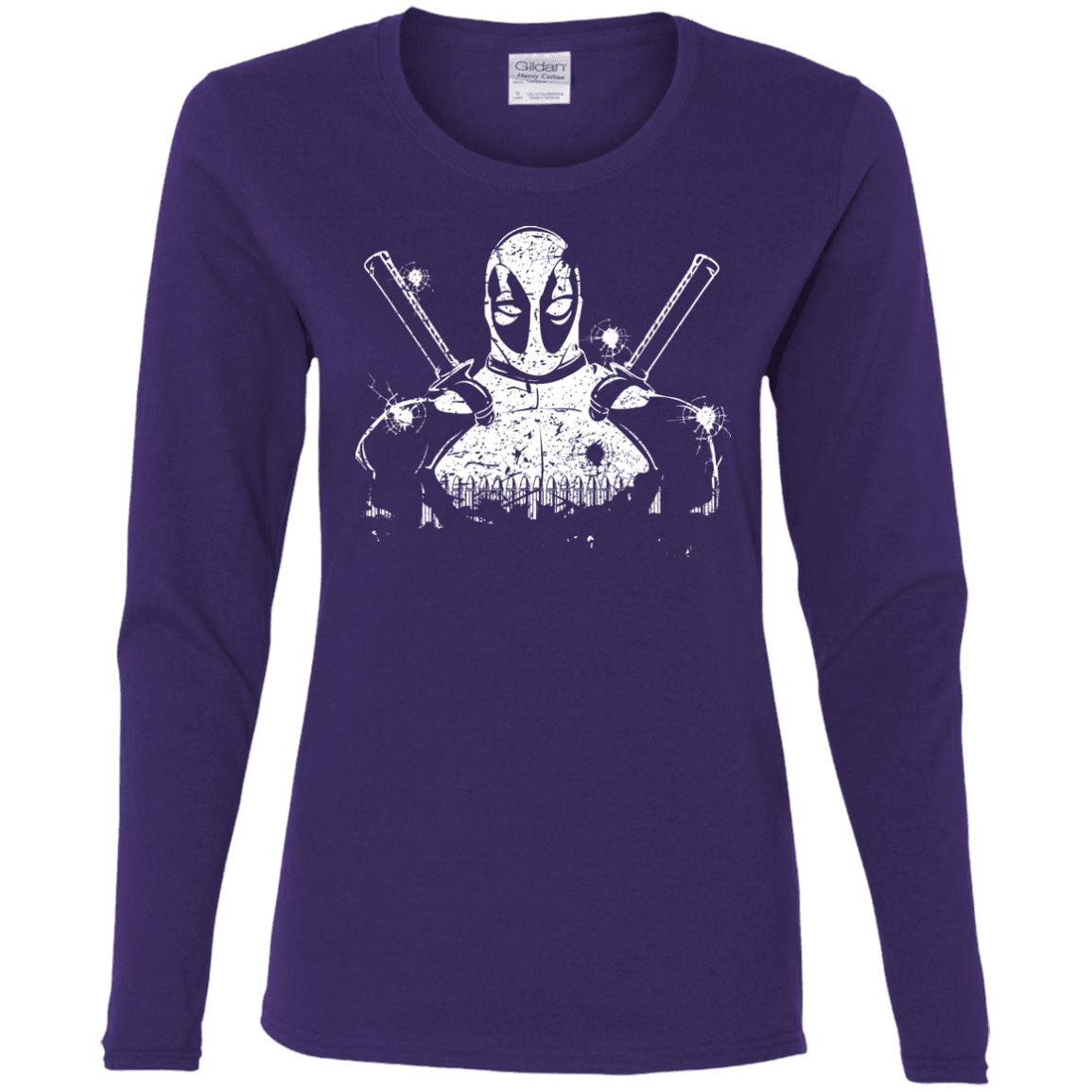T-Shirts Purple / S Shadow of Mercenary Women's Long Sleeve T-Shirt