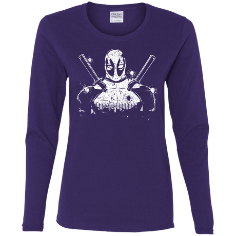 T-Shirts Purple / S Shadow of Mercenary Women's Long Sleeve T-Shirt