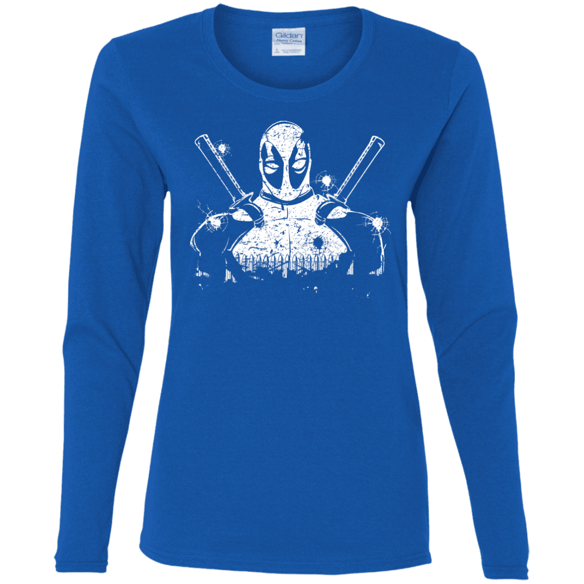 T-Shirts Royal / S Shadow of Mercenary Women's Long Sleeve T-Shirt