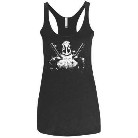 T-Shirts Vintage Black / X-Small Shadow of Mercenary Women's Triblend Racerback Tank
