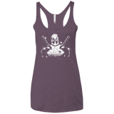 T-Shirts Vintage Purple / X-Small Shadow of Mercenary Women's Triblend Racerback Tank