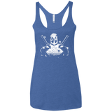 T-Shirts Vintage Royal / X-Small Shadow of Mercenary Women's Triblend Racerback Tank