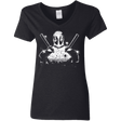 T-Shirts Black / S Shadow of Mercenary Women's V-Neck T-Shirt