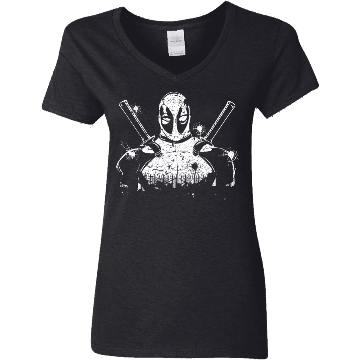 T-Shirts Black / S Shadow of Mercenary Women's V-Neck T-Shirt