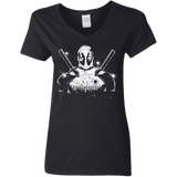 T-Shirts Black / S Shadow of Mercenary Women's V-Neck T-Shirt