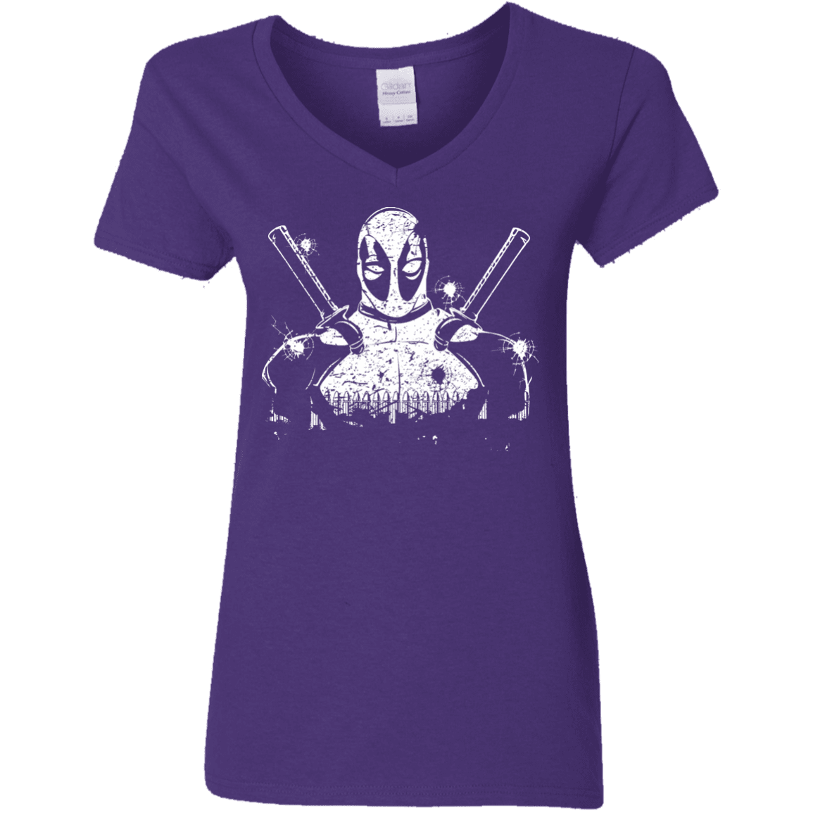 T-Shirts Purple / S Shadow of Mercenary Women's V-Neck T-Shirt