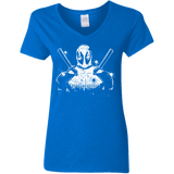 T-Shirts Royal / S Shadow of Mercenary Women's V-Neck T-Shirt