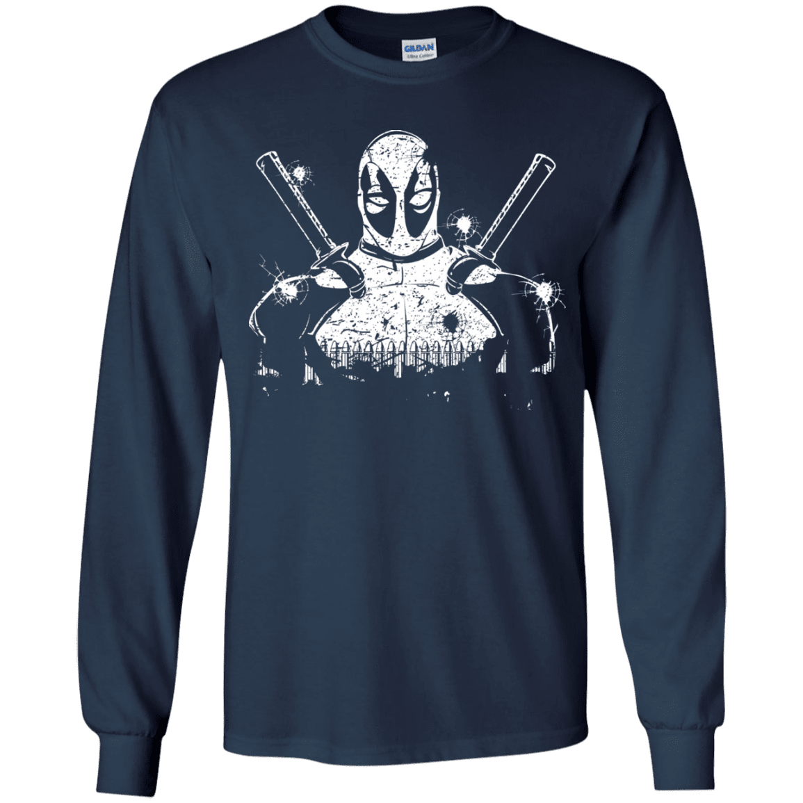 T-Shirts Navy / YS Shadow of Mercenary Youth Long Sleeve T-Shirt