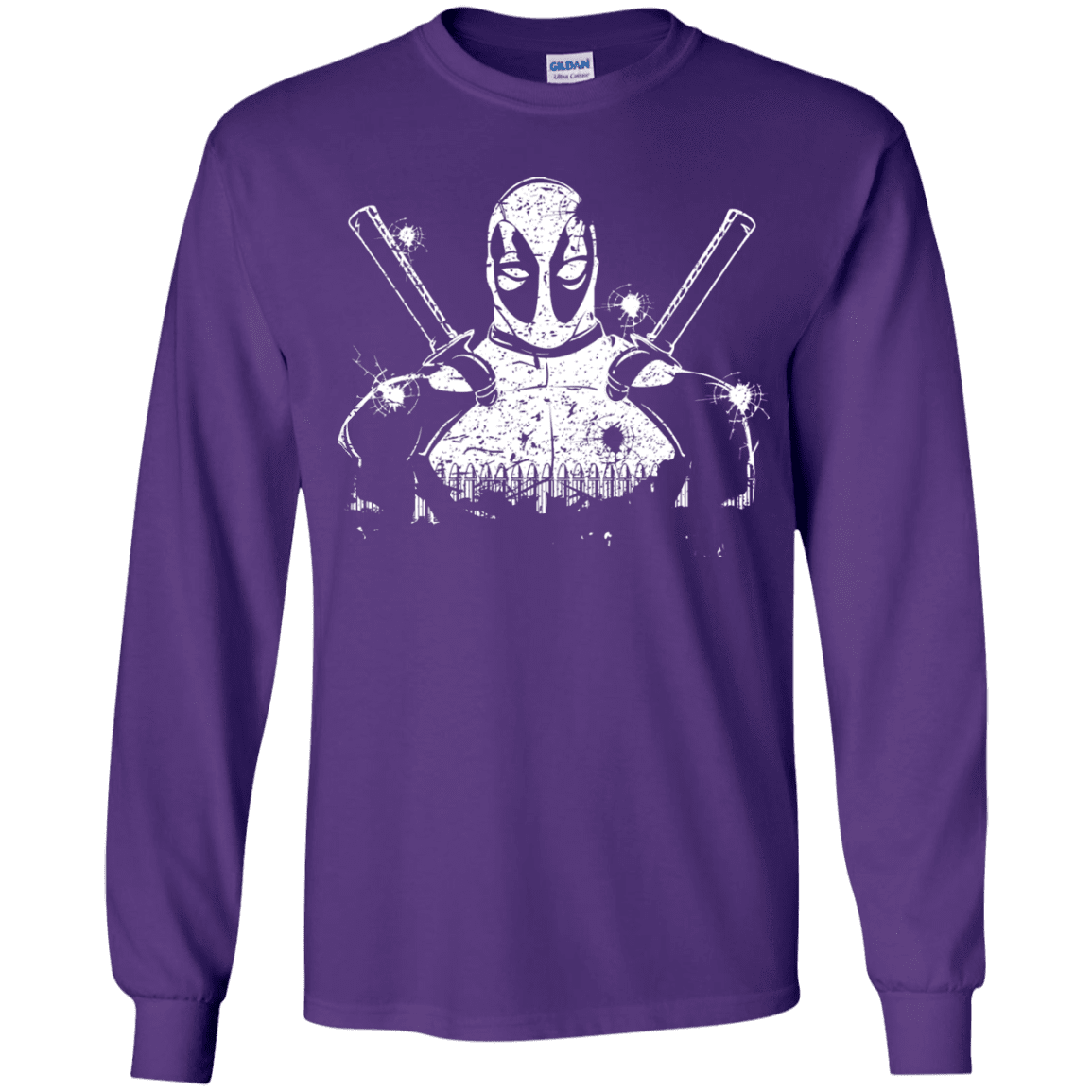 T-Shirts Purple / YS Shadow of Mercenary Youth Long Sleeve T-Shirt