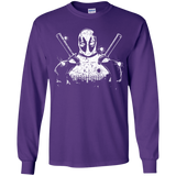 T-Shirts Purple / YS Shadow of Mercenary Youth Long Sleeve T-Shirt