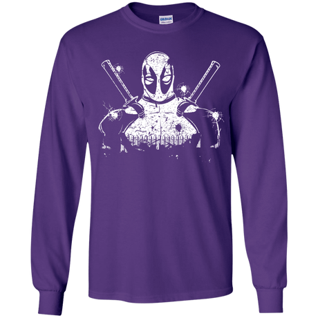 T-Shirts Purple / YS Shadow of Mercenary Youth Long Sleeve T-Shirt