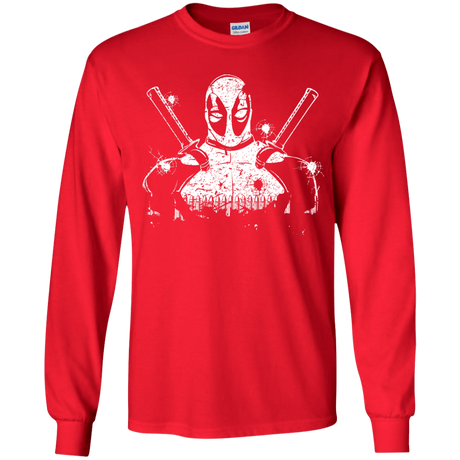 T-Shirts Red / YS Shadow of Mercenary Youth Long Sleeve T-Shirt