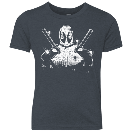 T-Shirts Vintage Navy / YXS Shadow of Mercenary Youth Triblend T-Shirt