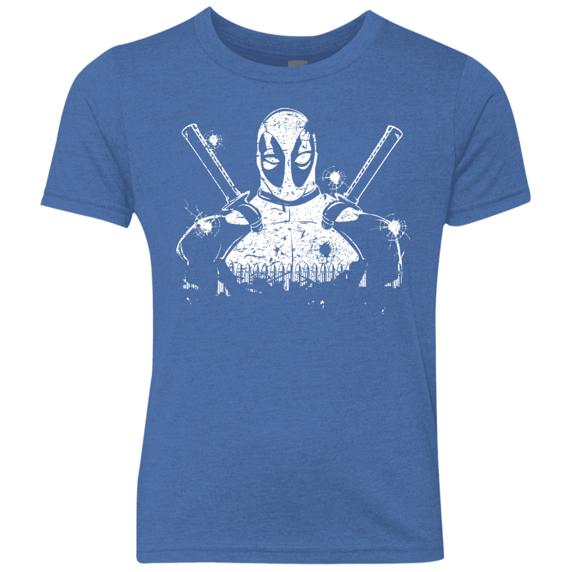 T-Shirts Vintage Royal / YXS Shadow of Mercenary Youth Triblend T-Shirt