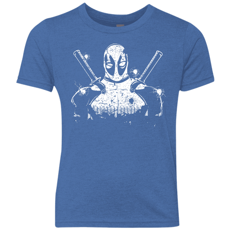 T-Shirts Vintage Royal / YXS Shadow of Mercenary Youth Triblend T-Shirt