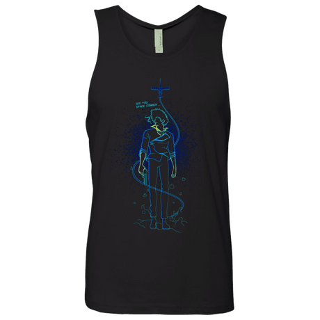 T-Shirts Black / Small Shadow of Space Cowboy Men's Premium Tank Top