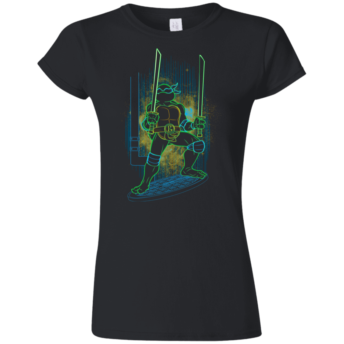 T-Shirts Black / S Shadow of the Blue Mutant Junior Slimmer-Fit T-Shirt