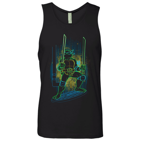 T-Shirts Black / S Shadow of the Blue Mutant Men's Premium Tank Top