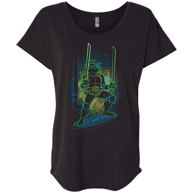 T-Shirts Vintage Black / X-Small Shadow of the Blue Mutant Triblend Dolman Sleeve