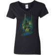 T-Shirts Black / S Shadow of the Blue Mutant Women's V-Neck T-Shirt