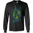 T-Shirts Black / YS Shadow of the Blue Mutant Youth Long Sleeve T-Shirt