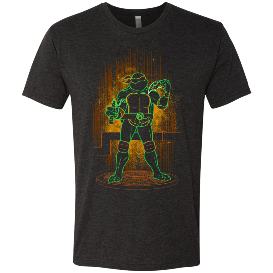 T-Shirts Vintage Black / S Shadow of the Orange Mutant Men's Triblend T-Shirt