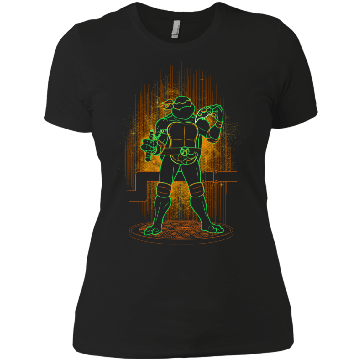 T-Shirts Black / X-Small Shadow of the Orange Mutant Women's Premium T-Shirt