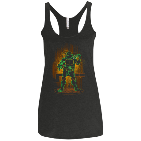 T-Shirts Vintage Black / X-Small Shadow of the Orange Mutant Women's Triblend Racerback Tank