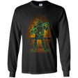 T-Shirts Black / YS Shadow of the Orange Mutant Youth Long Sleeve T-Shirt