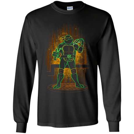 T-Shirts Black / YS Shadow of the Orange Mutant Youth Long Sleeve T-Shirt