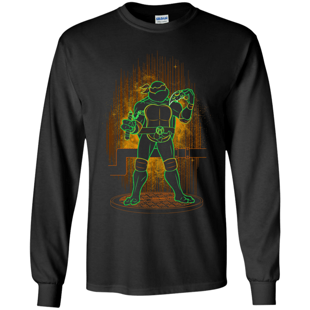 T-Shirts Black / YS Shadow of the Orange Mutant Youth Long Sleeve T-Shirt