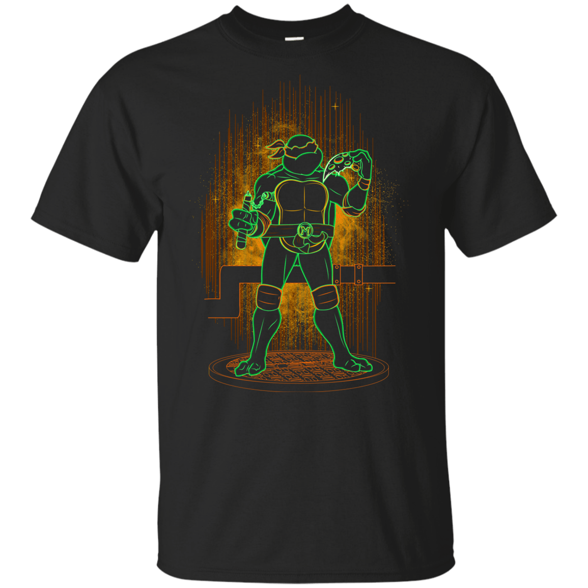 T-Shirts Black / YXS Shadow of the Orange Mutant Youth T-Shirt