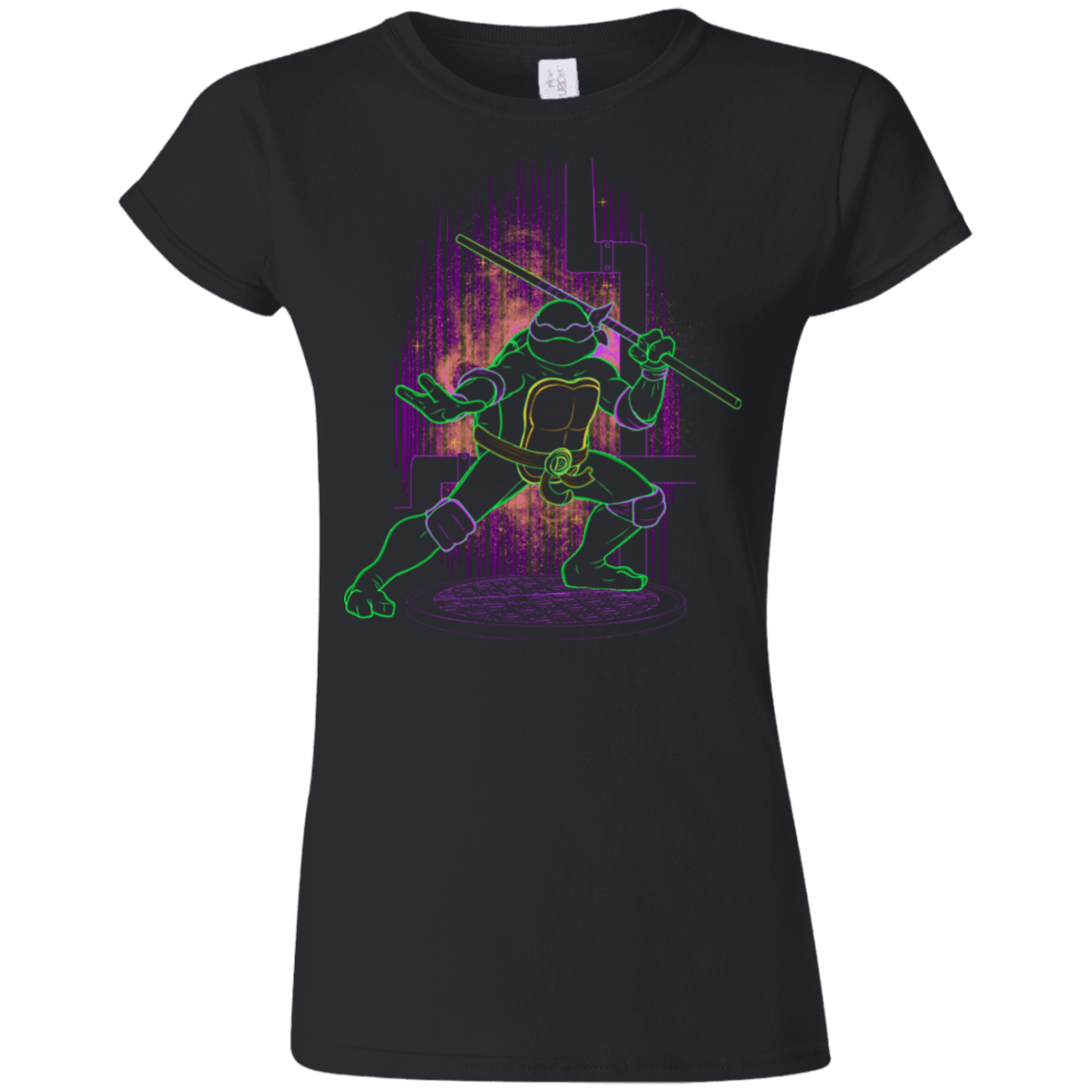 T-Shirts Black / S Shadow of the Purple Mutant Junior Slimmer-Fit T-Shirt