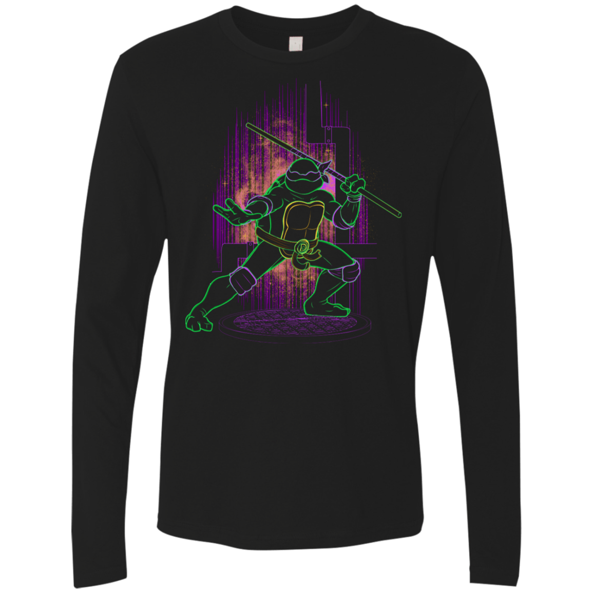 T-Shirts Black / S Shadow of the Purple Mutant Men's Premium Long Sleeve