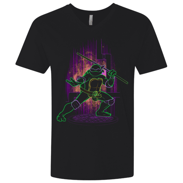 T-Shirts Black / X-Small Shadow of the Purple Mutant Men's Premium V-Neck
