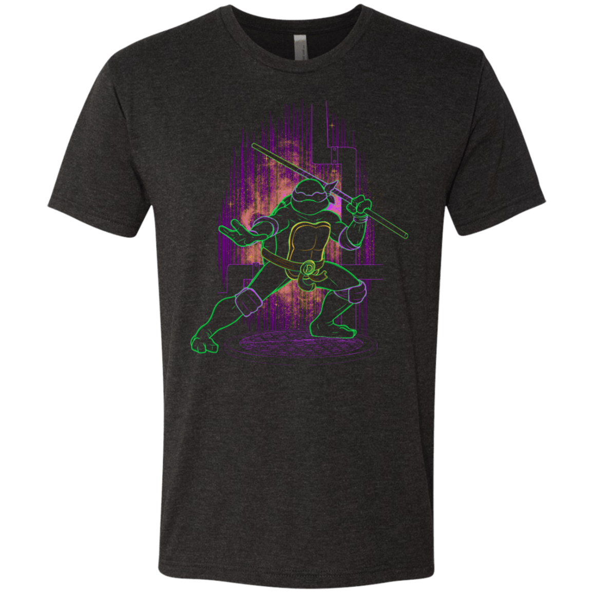 T-Shirts Vintage Black / S Shadow of the Purple Mutant Men's Triblend T-Shirt