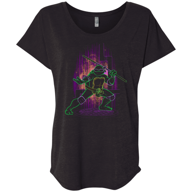 T-Shirts Vintage Black / X-Small Shadow of the Purple Mutant Triblend Dolman Sleeve