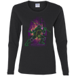 T-Shirts Black / S Shadow of the Purple Mutant Women's Long Sleeve T-Shirt