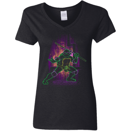 T-Shirts Black / S Shadow of the Purple Mutant Women's V-Neck T-Shirt