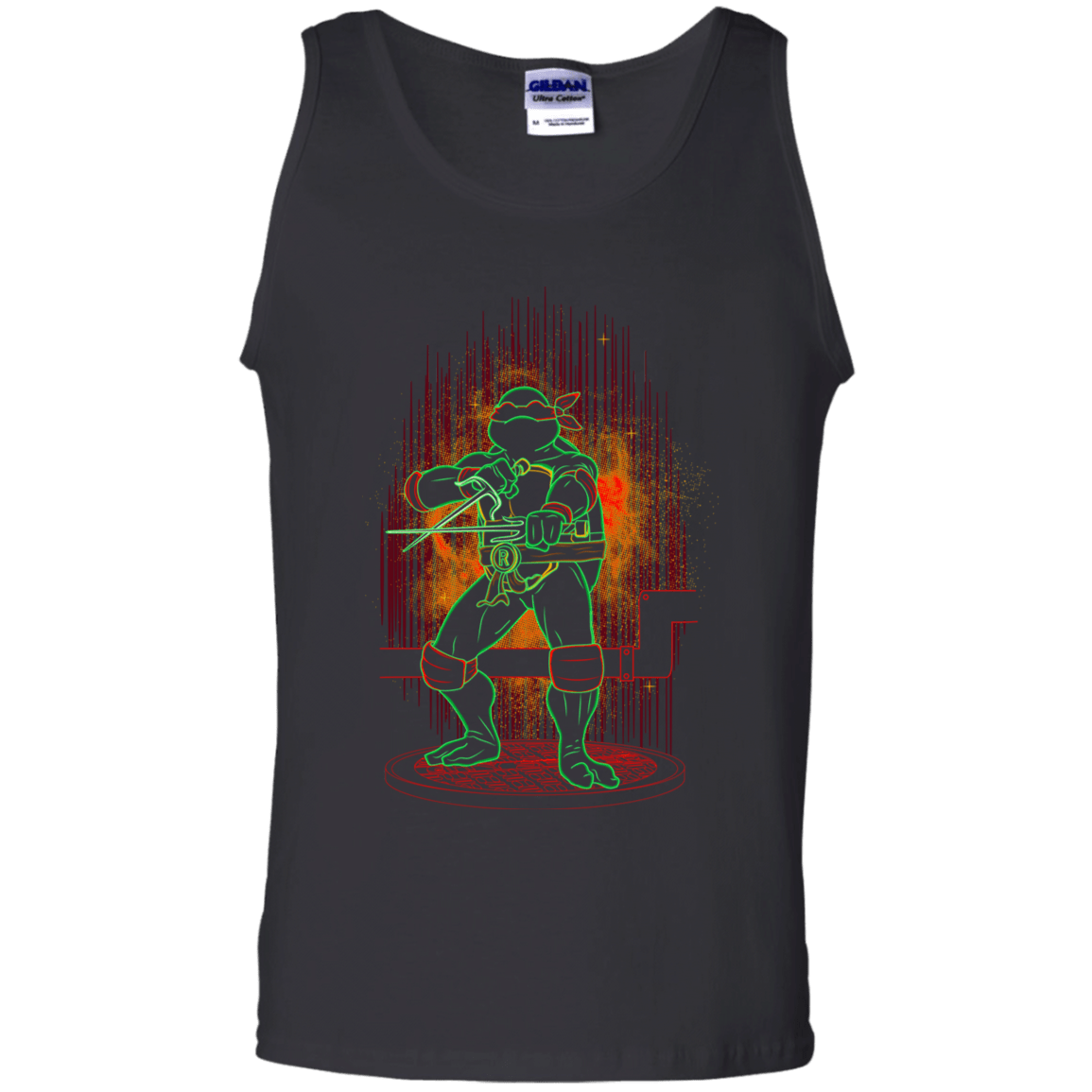 T-Shirts Black / S Shadow of the Red Mutant Men's Tank Top