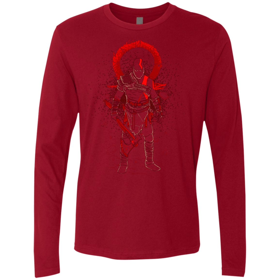 T-Shirts Cardinal / S SHADOW OF WAR Men's Premium Long Sleeve