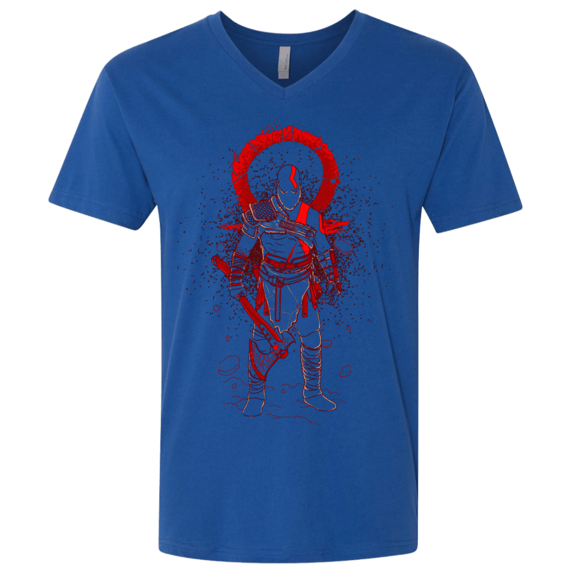 T-Shirts Royal / X-Small SHADOW OF WAR Men's Premium V-Neck